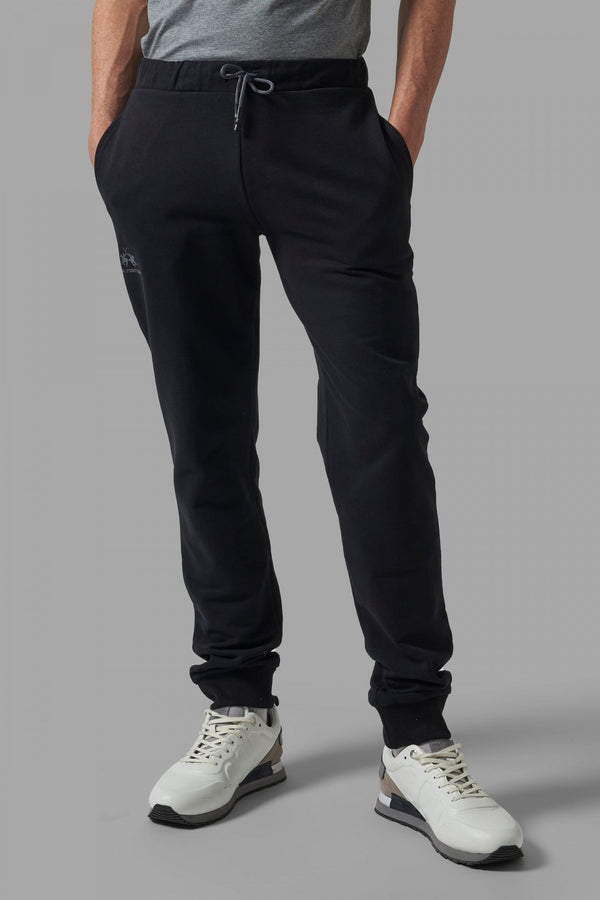 Pantalone Uomo CCMT03FP059 con Coulisse Nero LA MARTINA- Francavilla Moda